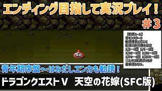 「ドラゴンクエストⅤ 天空の花嫁(SFC版)」エンディングまで実況プレイ！#3