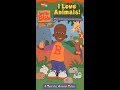 Opening To Little Bill I Love Animals 2002 VHS