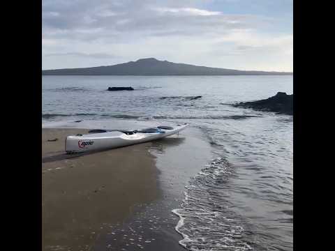 Epic V7 surfski #surfski #beachtime #paddler #newzealand