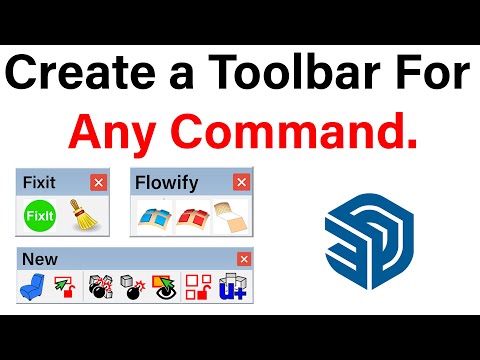 Create a Toolbar for any Command in SketchUp