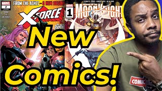 New Comics Coming Out August 28 | Weekly Pull | Moon Knight, X-Force, Sonic, & more)