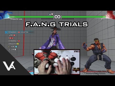 Street Fighter V / 5 Trial Mode - F.A.N.G