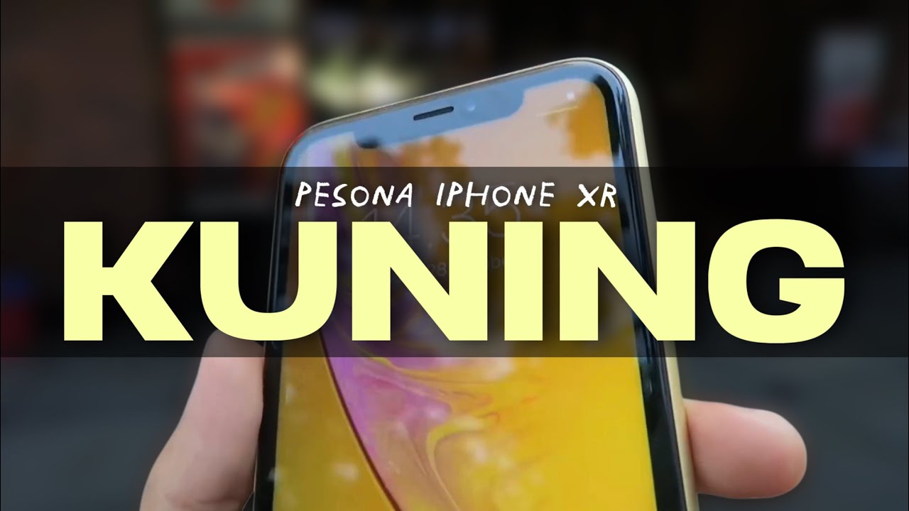 KOK BISA?! iPhone XR Warna Kuning Mengalahkan Seluruh Flagship di Muka Bumi!
