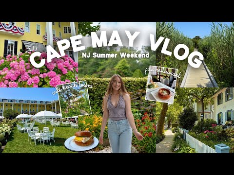 🌊 CAPE MAY SUMMER VLOG: A Weekend in the Cutest Jersey Shore Town