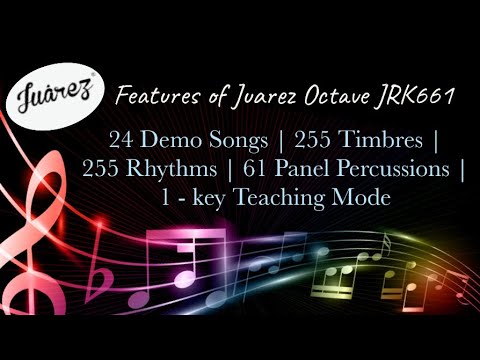 Juarez Octave 61 keys Electronic Keyboard JRK661 |Let’s explore the Features of Juarez Octave JRK661