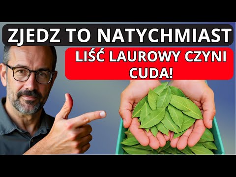 Dlaczego wszyscy o tym milczą? Tylko 2 LIŚCIE LAUROWE na drętwienie rąk, nóg i ból stawów