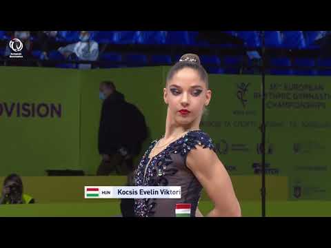 Evelin Viktoria KOCSIS (HUN) - 2020 Rhythmic Europeans, junior rope final