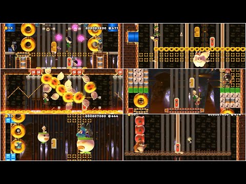 Super Mario Maker 2 Level Showcase: Custom Boss Rush