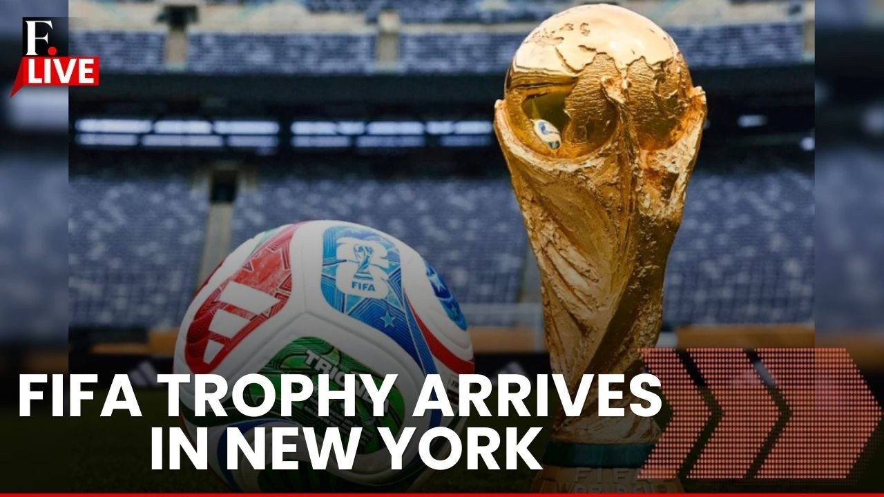 FIFA 2026 LIVE: FIFA Brings World Cup Trophy to NY's Natural History Museum