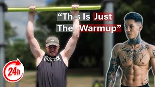 I Ate And Trained Like "Chris Heria" for 24hrs (PAINFUL)
