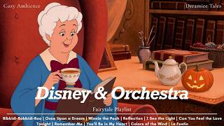 Bibbidi-Bobbidi-Boo with Fairy Godmother | Cozy Disney Symphony Playlist for Deep Sleep ✨