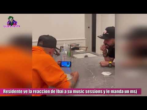 RESIDENTE REACCIONA A LA REACCION DE IBAI DE SU CANCION CON BZRP
