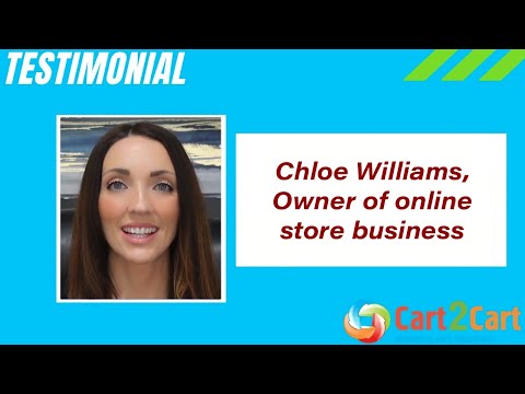 Cart2Cart Review - Chloe Williams, Owner of online store business