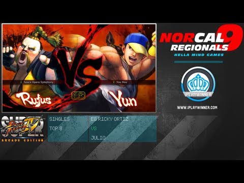 NCR9: EG Ricky Ortiz vs Julio - SSF4: AE Top 8