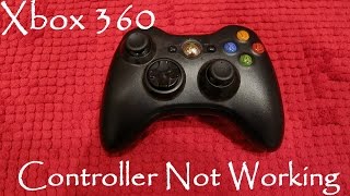 Xbox 360 Wireless Controller Not Working After Putting In New Batteries FIX