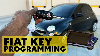 IMMOBILIZER PROGRAMMING WITH AUTEL IM608 : 2011 - 2017 FIAT 500