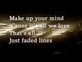 Secret Machines - Faded Lines - Lyrics On Screen