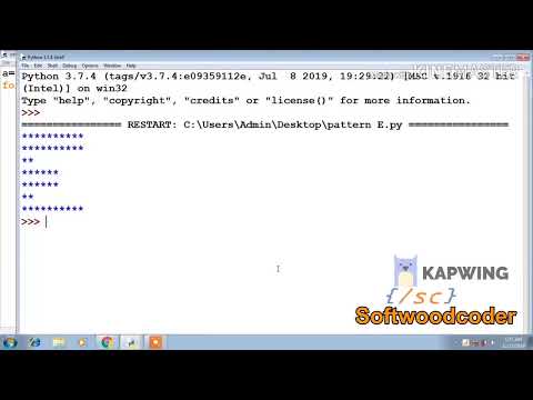 Python Pattern Program Print Alphabet E With Star Softwoodcoder