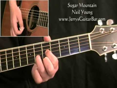 How To Play Neil Young Sugar Mountain (full lesson)