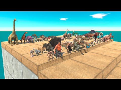 Stairs Championship - Animal Revolt Battle Simulator