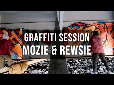 GRAFFITI SESSION: MOZIE / REWSIE