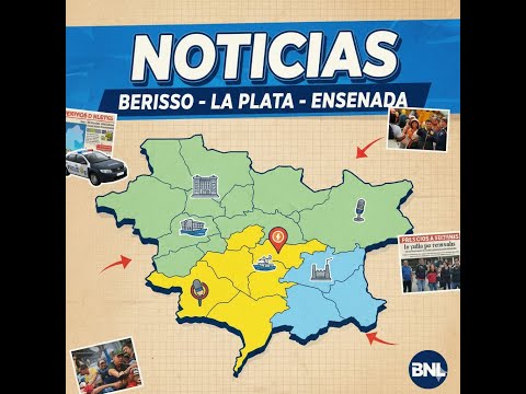 Noticias BERISSO 21/01/2026 - Cloacas, impuestos y peleas familiares. Paleta Premium Mar a Vie 11:30