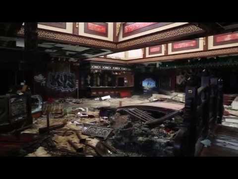 ESCAPING FROM AN ABANDONED CHINESE TEMPLE!