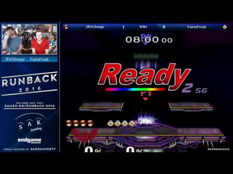 Runback Melee Singles Pro WR1 - JPeGImage (Captain Falcon) vs ForteFreak (Sheik)