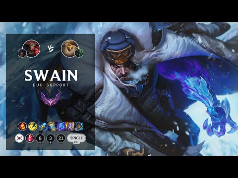Swain Support vs Bard - KR Master Patch 12.10