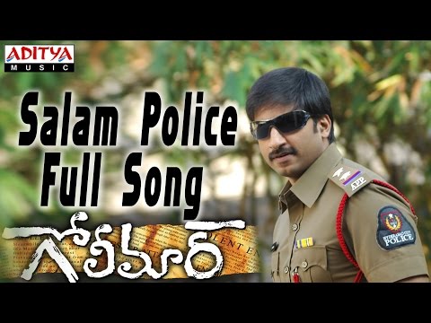 Salam Police Full Song ll Golimaar Movie ll Gopichand, Priyamani