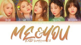 EXID (이엑스아이디) - ME&amp;YOU (Color Coded Lyrics Eng/Rom/Han/가사)