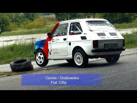 Szombierki Rally Cup 2021 - 1 Runda | Opioła Daniel / Grabowska Dominika - Fiat 126p