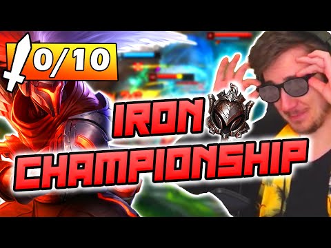 IL POWERSPIKE DI YASUO - Iron Championship Series #4
