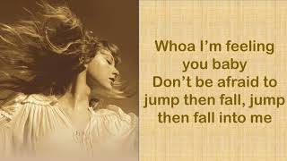 JUMP THEN FALL - Taylor Swift (Taylor’s Version) (Lyrics)
