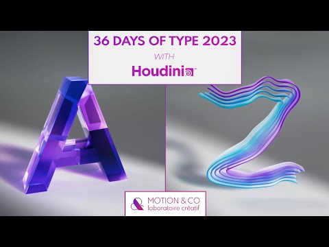 36 DAYS OF TYPE 10 - 2023 [in motion] A - Z