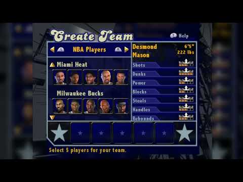 NBA Street Vol 2 - All Characters (HD)