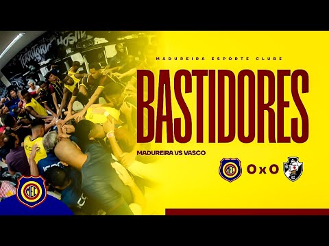 BEHIND THE SCENES - VASCO 0X0 MADUREIRA (CARIOCA 2026)