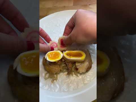 I made a Naruto Ramen Spring Roll