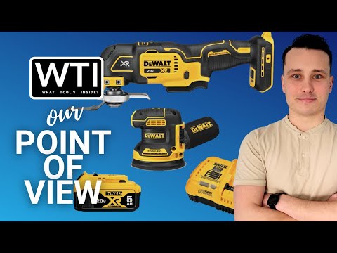 DEWALT XR Sander & Multi-Too Set - WTI product video review