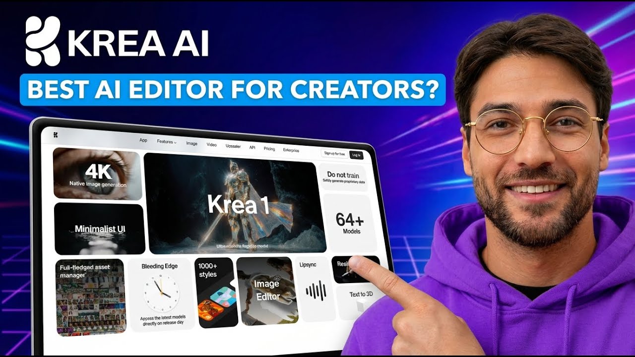 Krea AI Tutorial & Review | Is This the Best AI Editor for Creators?