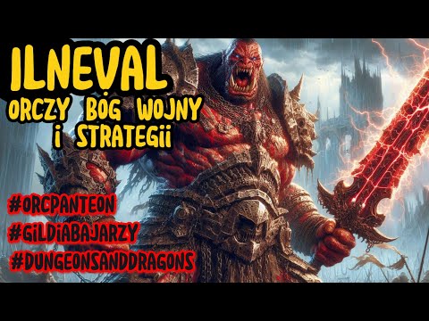 Dungeons & Dragons I Ilneval I Bóg Wojny i Strategii I Panteon Orków #dungeonsanddragons  #orc #lore