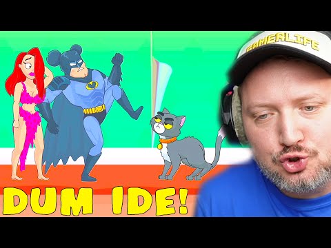 Jeg ville *IKKE* sparke KATTEN, BATMAN! - Comics Bob #7