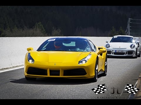 Fast Ferrari 488 GTB ONBOARD RIDE, Lovely Sounds