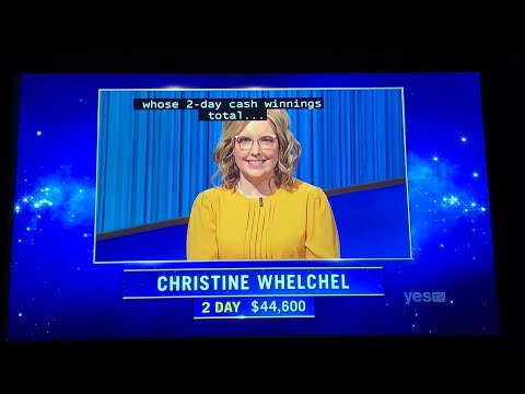 Jeopardy, intro - Christine Whelchel Day 3 (2/25/22)