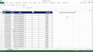 Excel Magic Trick 1161:   F4 Key To Repeat Last Action