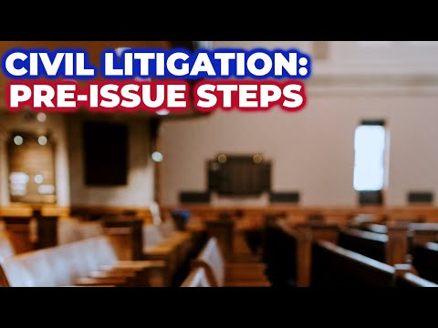 Civil litigation: What you should do pre-issue | BlackBeltBarrister