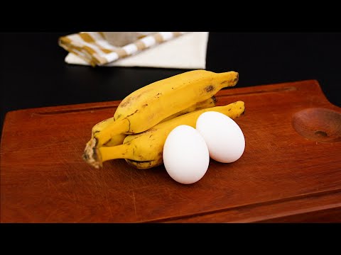 No oven? No problem! Healthy banana cake in the pan in 15 minutes.