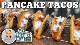 Easy Weeknight Meals: Pancake Tacos on the Blackstone Griddle