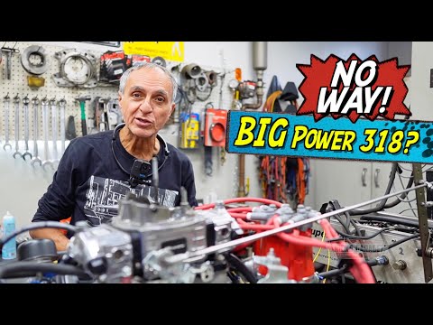 Can A Stroked Out 318 Make BIG BLOCK Power? - Dyno Test Results