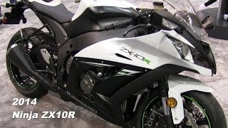 2014 Kawasaki Ninja ZX10R Walk Around - WHITE + Sunset at the Park